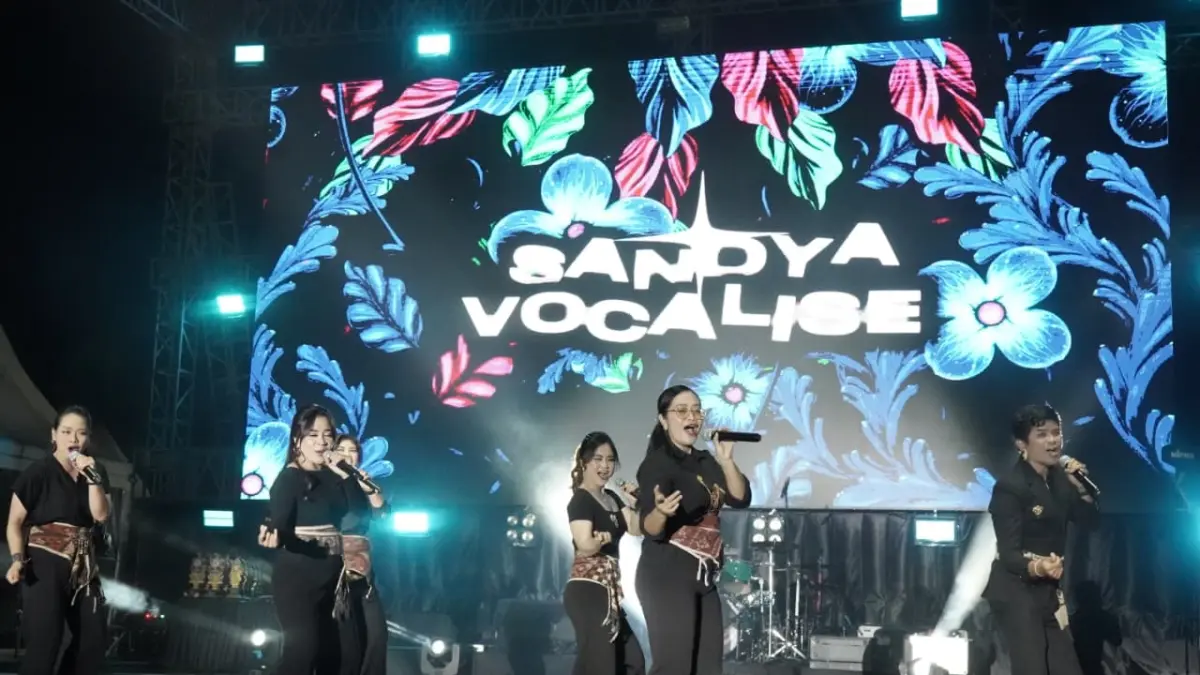 Sandya Vocalise Curi Perhatian di Karangasem Festival, Grup Vokal Asal Hobi Ini Tampil Memukau