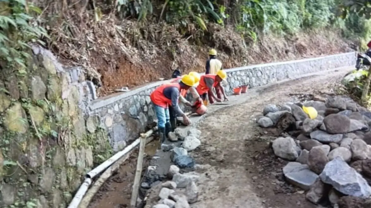 Disperkim Kabupaten Sukabumi Rampungkan Drainase di Kampung Selaawi, Warga Bebas Genangan dan Risiko Penyakit
