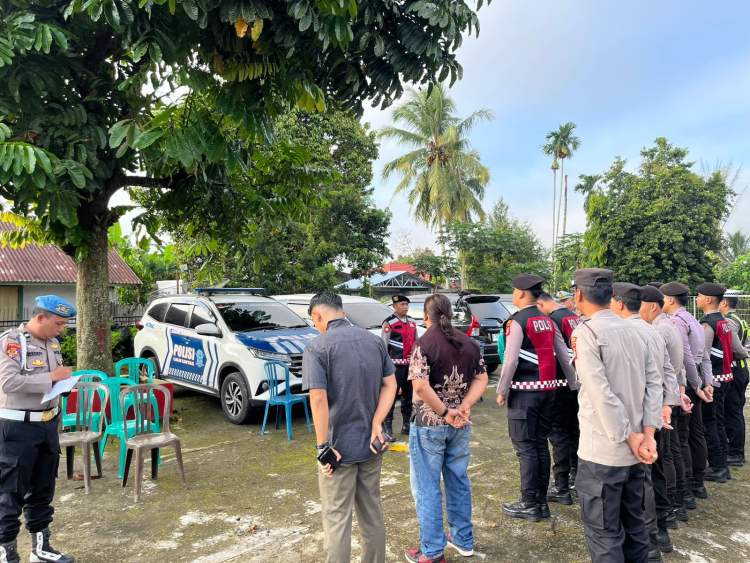 Polres Kepahiang Terjunkan Personel di Tiga Ring Pengamanan Ibadah Kenaikan Yesus Kristus, Situasi Kondusif