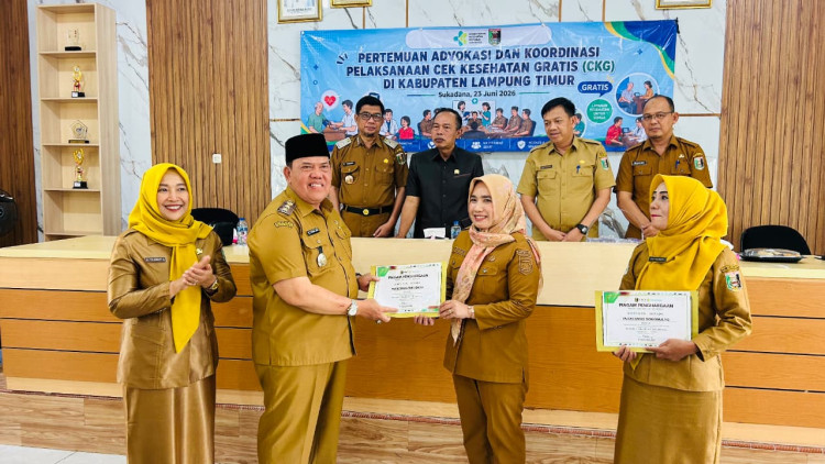 Pemkab Lampung Timur Luncurkan Program Pemeriksaan Kesehatan Gratis 2026, Wabup Ajak Semua Pihak Berkolaborasi
