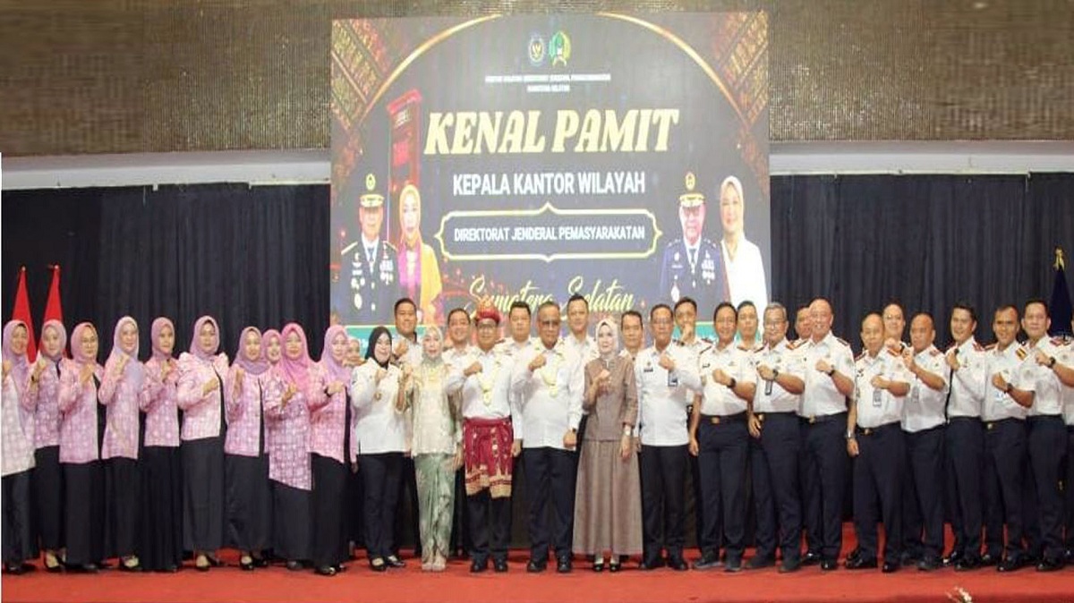 Kalapas Narkotika Muara Beliti Hadiri Acara Kenal Pamit Kakanwil Ditjenpas Sumsel, Perkuat Sinergi Antar-UPT Pemasyarakatan