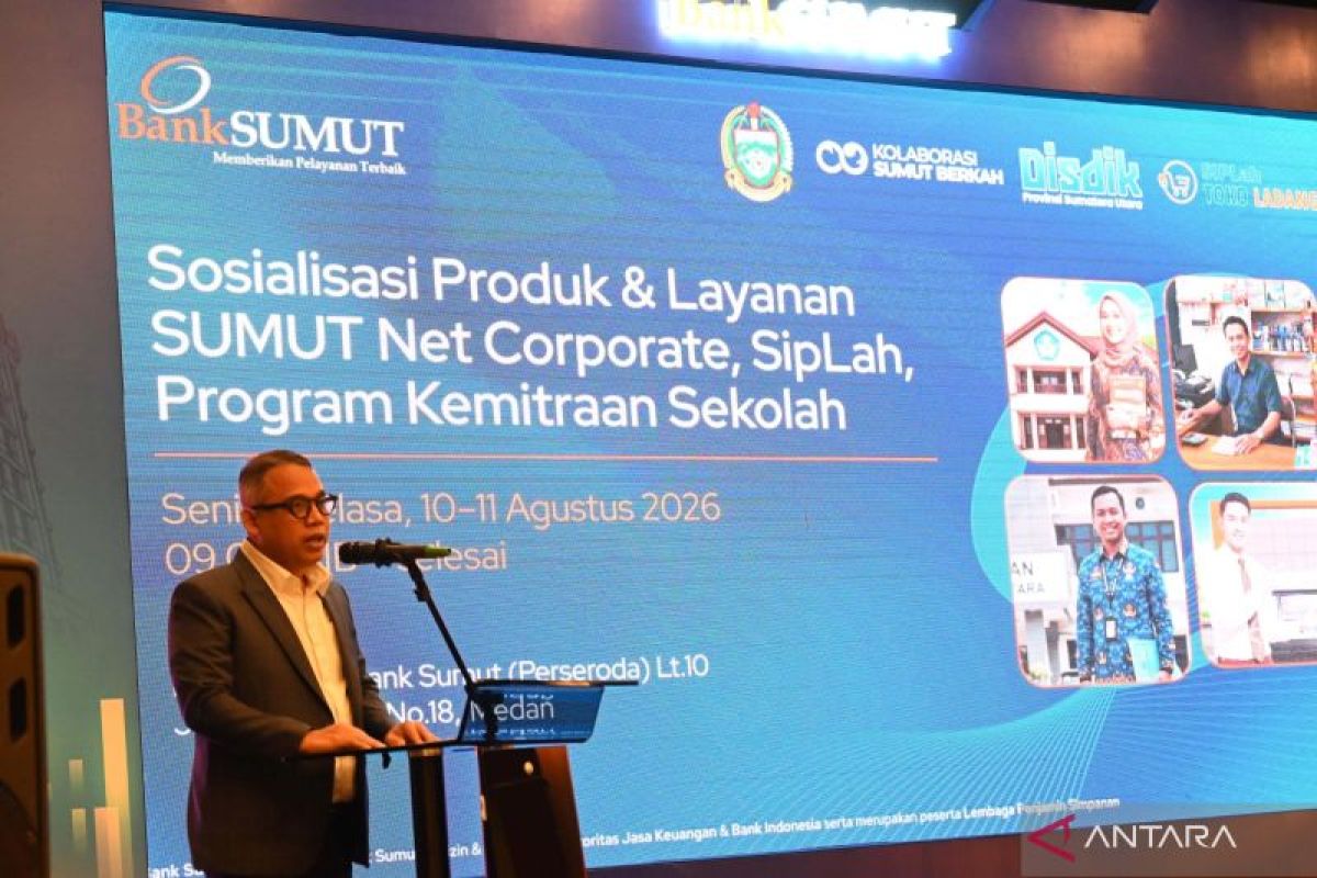 Bank Sumut dan Disdik Sumut Wajibkan Transaksi Nontunai untuk Dana BOSP, Sekolah Diminta Tertib Administrasi