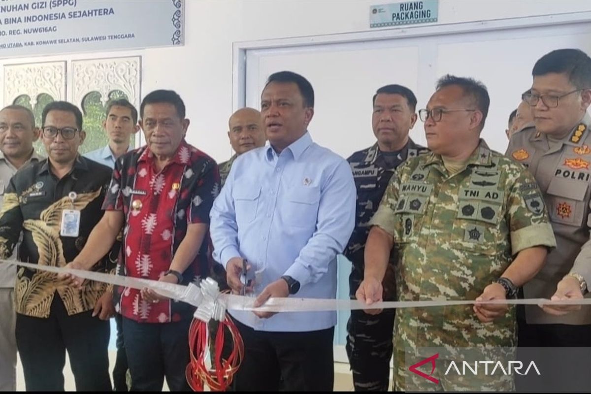 BGN Resmikan SPPG Lalowaru Konawe Selatan, 2.700 Pelajar hingga Ibu Hamil Jadi Penerima Manfaat