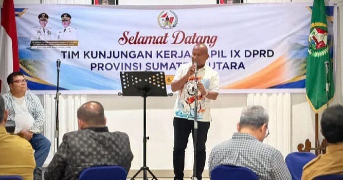 Bupati Taput JTP Hutabarat Terima Kunjungan DPRD Sumut, Bahas Aspirasi Warga dan Prioritas Pembangunan Daerah