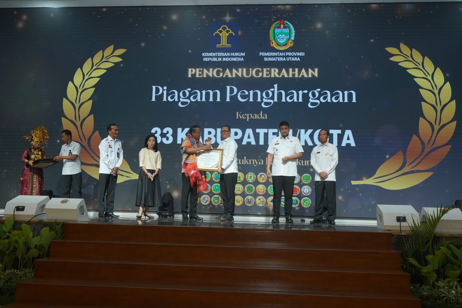 Pemkot Tanjungbalai Raih Penghargaan Menteri Hukum RI atas Dukungan Posbankum, Perkuat Akses Keadilan Warga