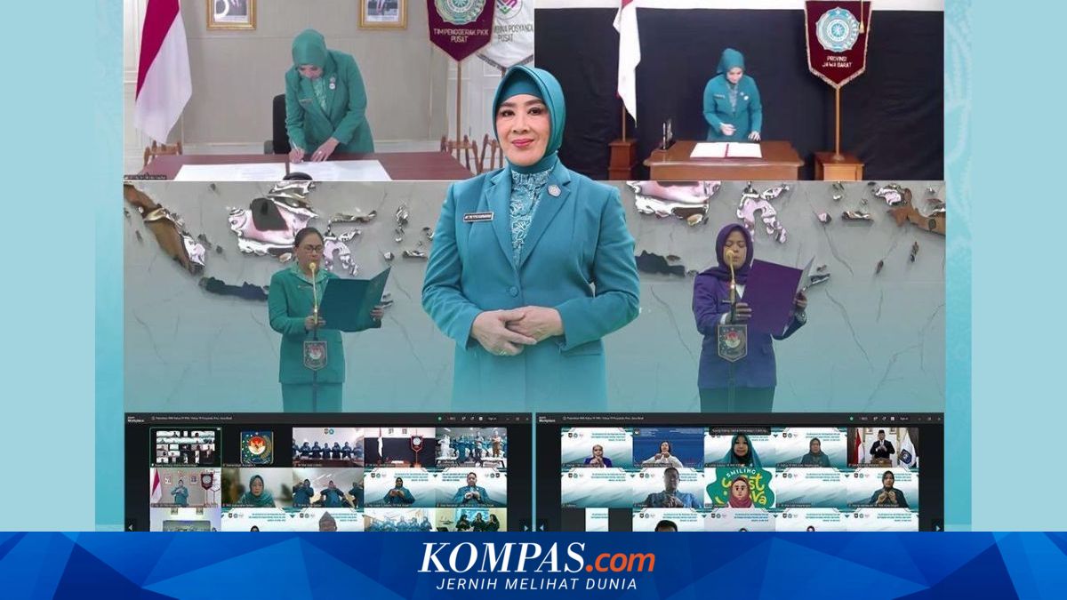 Ketua TP PKK Jabar Dilantik di Jakarta, Tri Tito Karnavian Minta 248.504 Kader Posyandu Diperkuat