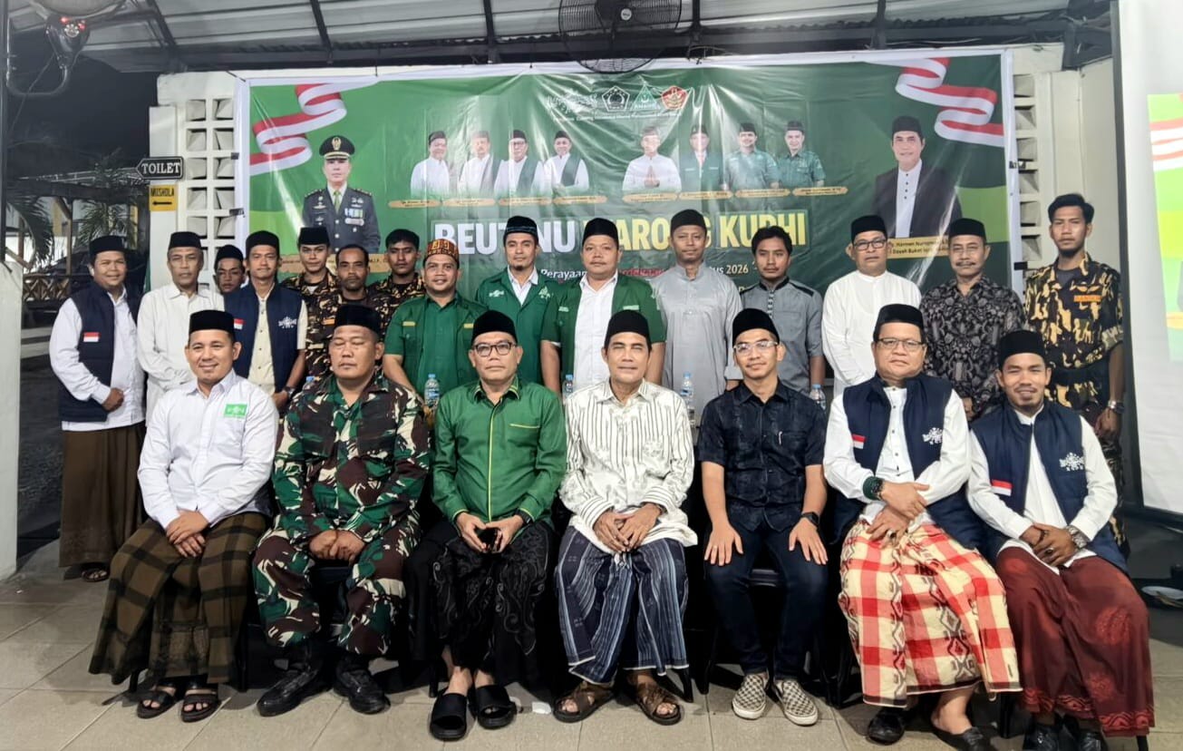 PCNU Aceh Barat Gelar Beut NU Warong Kupi Edisi Kemerdekaan RI ke-81, Dandim dan Pimpinan Dayah Jadi Pemateri