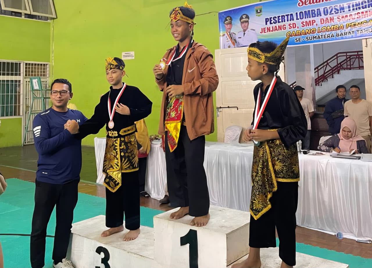 Dua Siswa SMPN 25 Padang Wakili Sumatera Barat di O2SN Nasional 2026, Satu dari Cabang Renang dan Pencak Silat