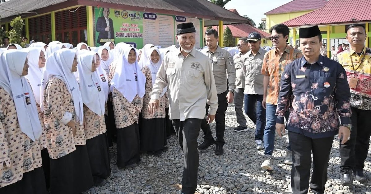 Pemprov Sumbar Siapkan Asrama di SMA Unggulan, Target 1 Kabupaten 1 Sekolah Berasrama untuk Atasi Akses dan Karakter