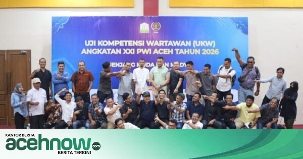 35 Peserta Uji Kompetensi Wartawan PWI Aceh Angkatan XXI Lulus 100 Persen, 256 Wartawan Muda dan 109 Madya Kini Terverifikasi
