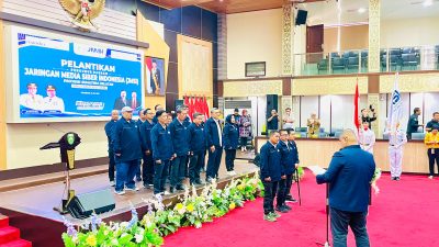 JMSI Sumsel Resmi Dilantik, Firdaus Komar Targetkan Penguatan Profesionalisme Media Digital di Tengah Marak Konten Clickbait