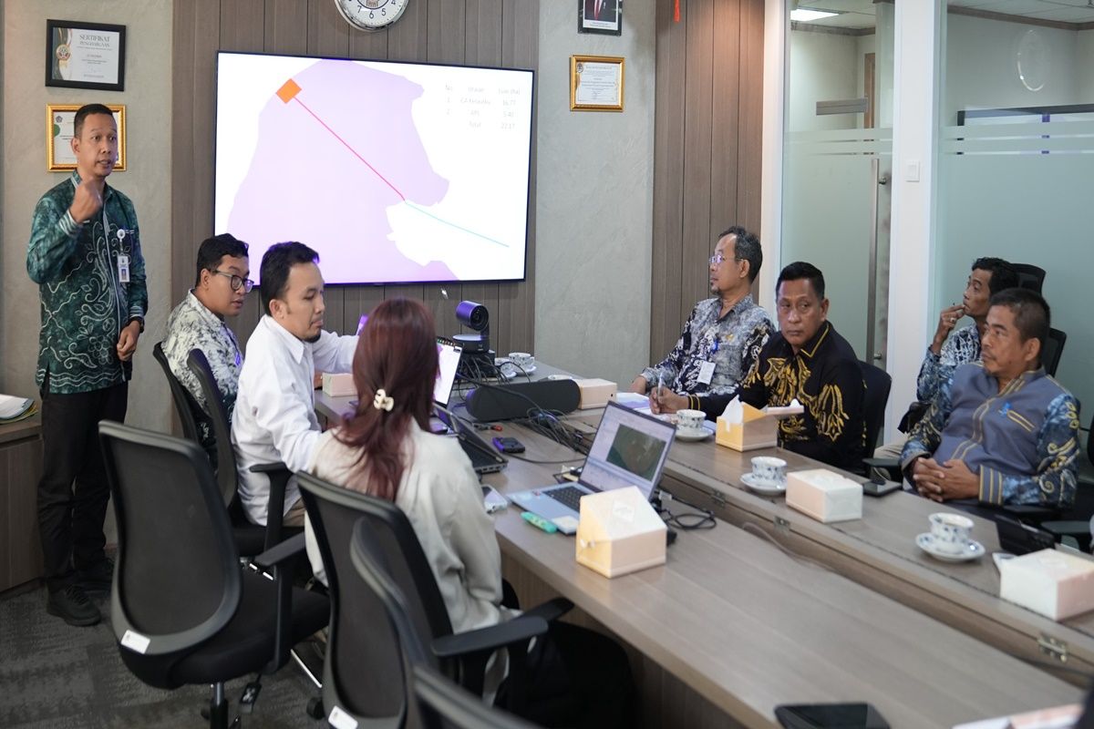 Bupati Kotabaru Koordinasi ke Kementerian Kehutanan soal Rencana Pelabuhan Feri Penghubung Sebelimbingan-Tarjun