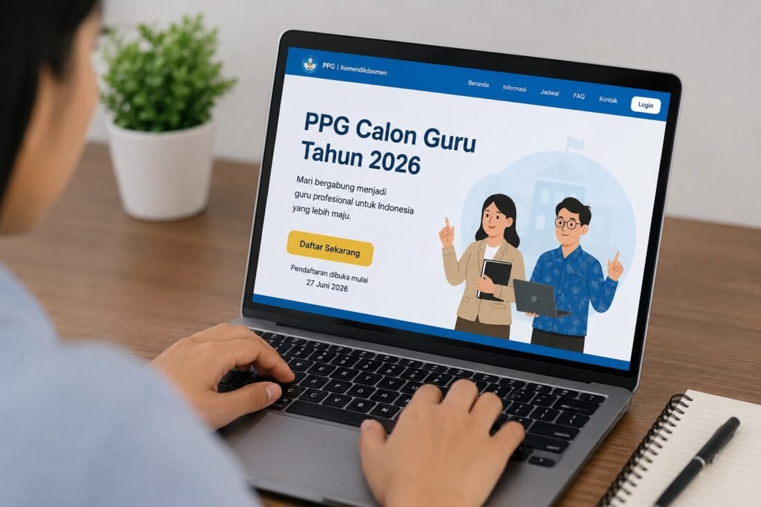 Pendaftaran PPG 2026 Resmi Dibuka, Calon Guru di Kalimantan Utara Bisa Daftar Mulai 27 Juni, Biaya Rp 17 Juta Ditanggung Pemerintah