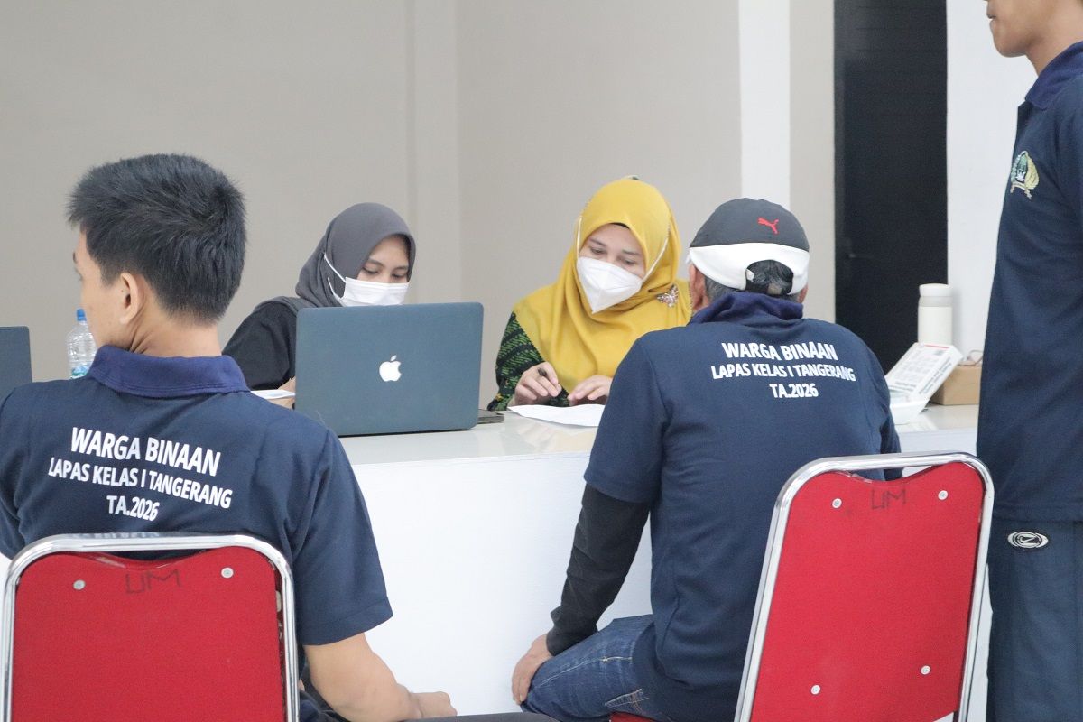 600 Warga Binaan Lapas Kelas I Tangerang Jalani Cek Kesehatan Gratis dan Skrining TBC Selama Tiga Hari