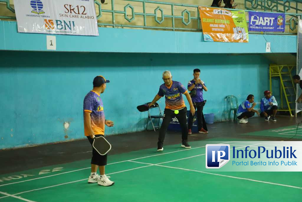 Piala Hari Jadi ke-74 HSU, 107 Atlet dari 11 Kabupaten/Kota Ramaikan Turnamen Pickleball Se-Kalsel