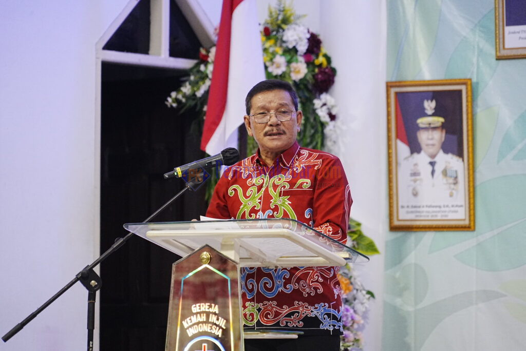 Wagub Kaltara Ingkong Ala Dorong GKII Perkuat Pelayanan hingga ke Wilayah Perbatasan dan Pedalaman
