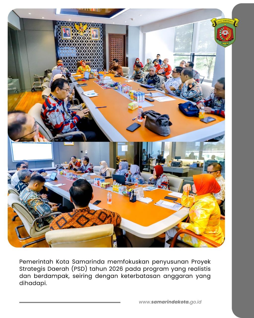 Pemkot Samarinda Fokus Bangun Jalan dan Sekolah pada PSD 2026