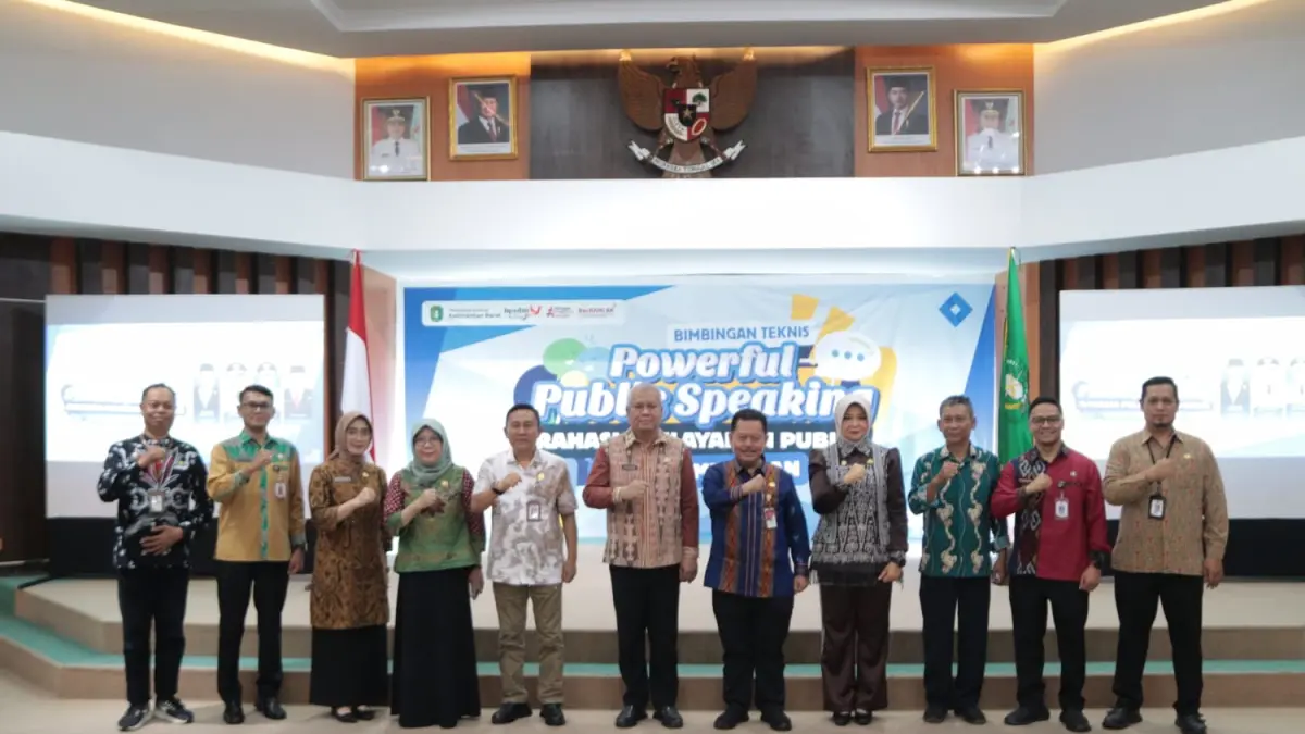 Pemprov Kalbar Jadi Daerah Pertama di Indonesia Gelar Bimtek Public Speaking untuk ASN, Targetkan Pelayanan Publik Lebih Profesional