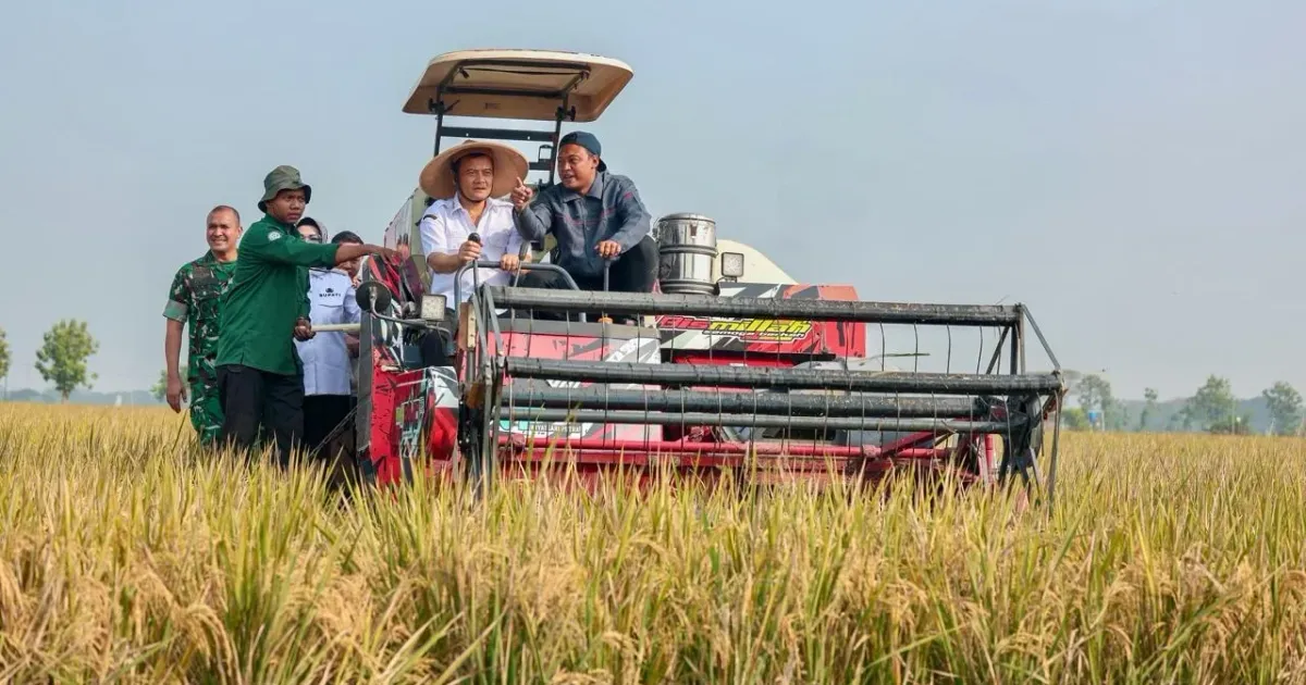 Gubernur Ahmad Luthfi Ungkap Capaian Produksi Padi Jateng 6,69 Juta Ton, Siapkan 17 Ribu Pompa Hadapi Kemarau