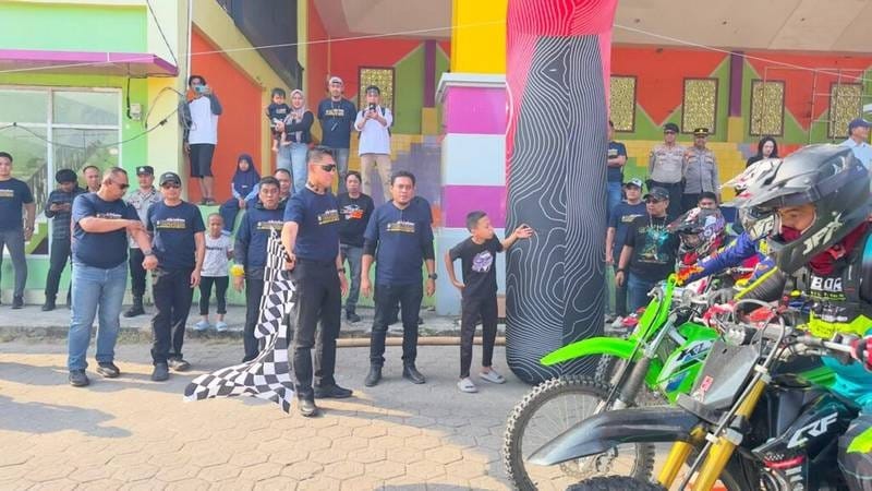 1.600 Rider dari Sulsel Meriahkan JWM#5 Presisi di Enrekang, Polres Satukan Hobi dan Promosi Wisata