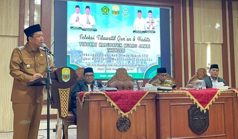 Rektor UIN STS Jambi Pimpin Dewan Hakim STQH Muaro Jambi 2026, Wabup Jamin Pelaksanaan Lancar