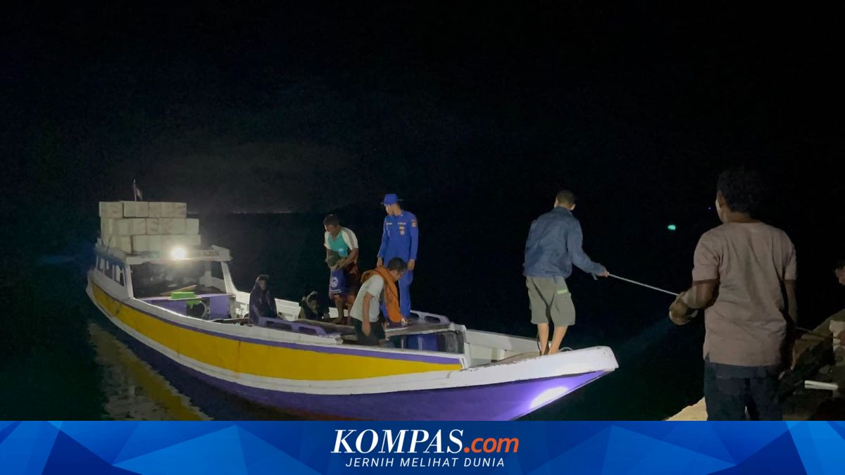 Kapal Nelayan Asal NTT Kandas di Perairan Bima, Kapten dan 4 ABK Selamat Setelah 4 Jam Terombang-ambing