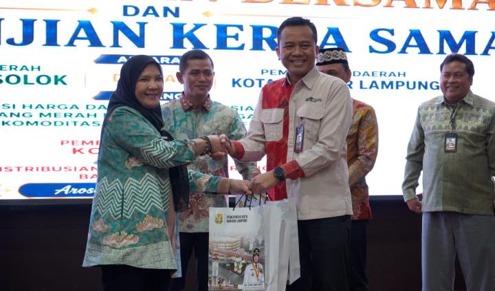 Pemkot Bandar Lampung Jalin Kerja Sama dengan Kabupaten Solok, Targetkan Harga Cabai dan Bawang Merah Stabil