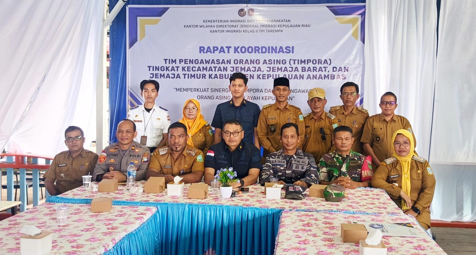 Imigrasi Tarempa Libatkan Tiga Kecamatan di Anambas untuk Perkuat Pengawasan Wisatawan Asing