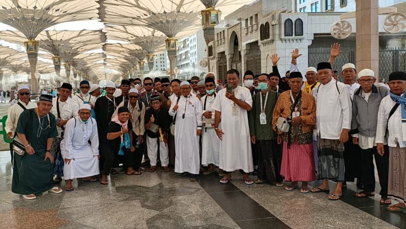 Di Hari Terakhir di Madinah, 142 Jemaah Haji Kaltara Masuk Raudah Secara Kolektif – Kloter 7 Dapat Prioritas