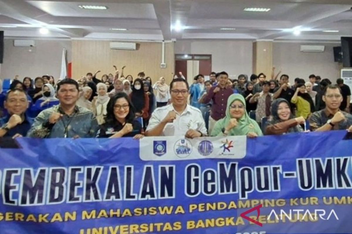 Pemprov Bangka Belitung Libatkan Mahasiswa UBB Jadi Pendamping KUR untuk Desa dan Pulau Terpencil, Target Serapan Rp1,6 Triliun