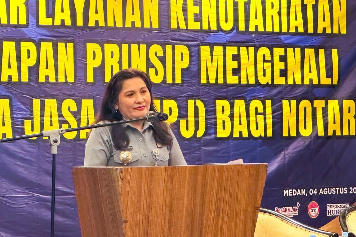 Kanwil Kemenkum Sumut Pertegas Kewajiban Notaris Terapkan PMPJ di Medan, Ini Risiko Hukum Jika Diabaikan