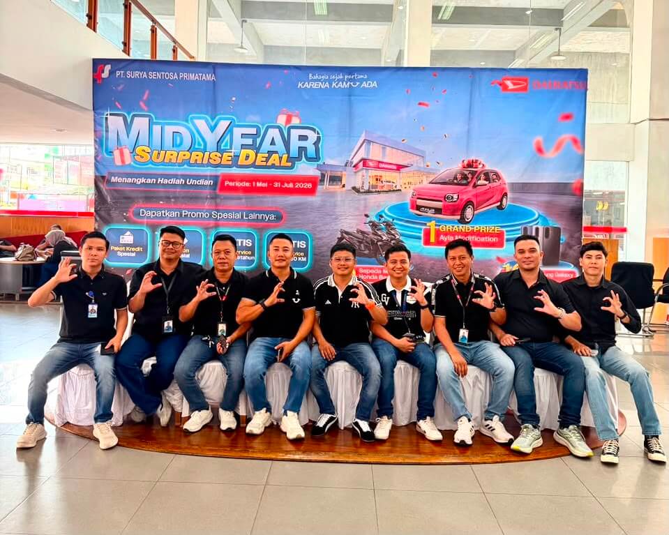 Showroom Event Daihatsu Surya Sentosa di Jambi Dipadati Pengunjung, Promo Akhir Juli Jadi Daya Tarik Utama