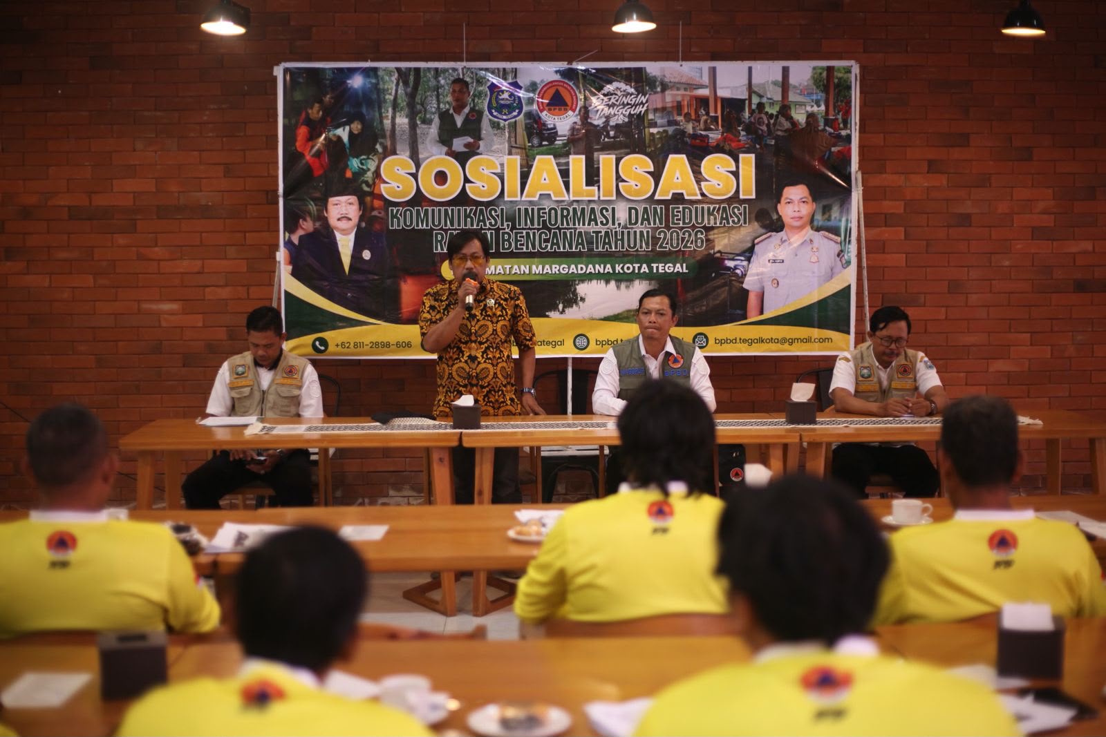 25 Warga Sumurpanggang Tegal Dikukuhkan Jadi Relawan Beringin Tangguh, Ini Tugasnya Saat Banjir Melanda