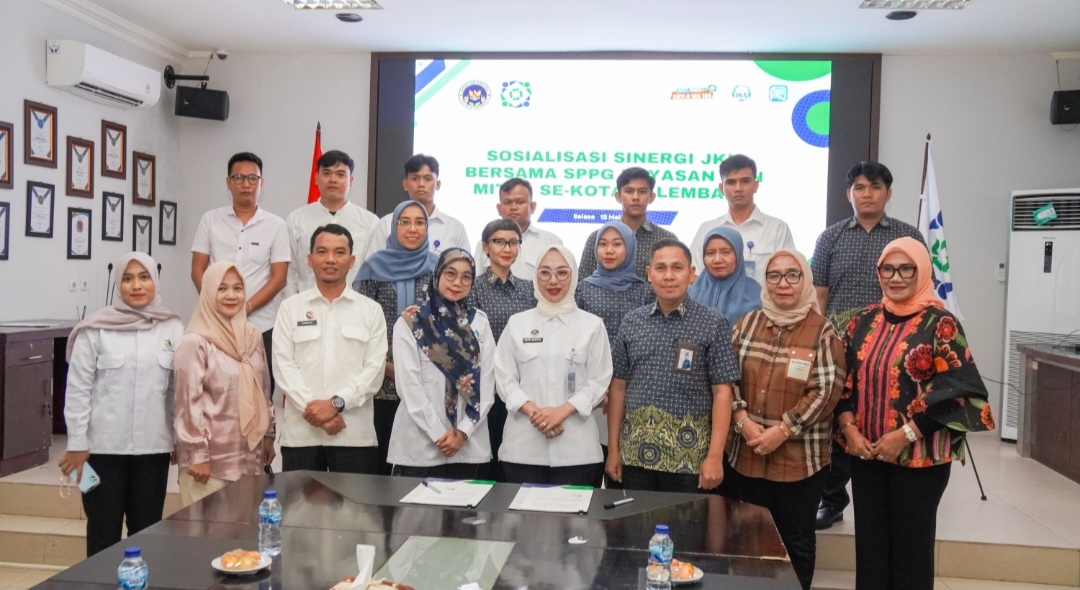 BPJS Kesehatan Palembang Lindungi 10 SPPG Relawan Makan Bergizi Gratis, Iuran Rp35.000 per Bulan