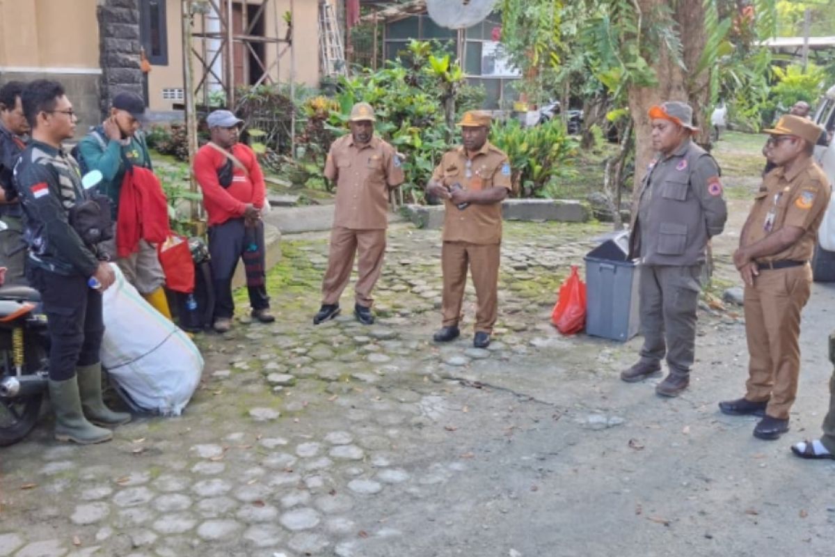 Tim Gabungan Pemkab Jayapura Turun ke Sungai Kemiri dan Cagar Alam Cycloop, Analisis Potensi Bendungan Alami Akibat Longsor