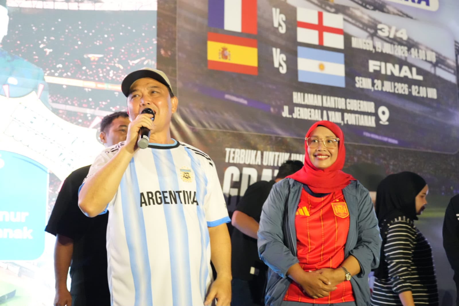 Gubernur Kalbar Ria Norsan Apresiasi Gelar Juara Spanyol di Piala Dunia 2026, Meski Dukung Argentina