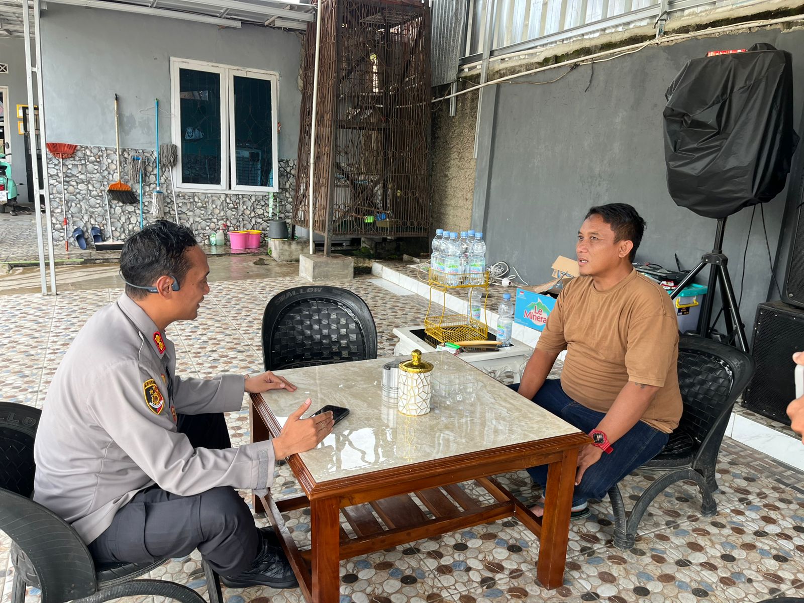 Kapolres Lampung Utara AKBP Deddy Kurniawan Uji Layanan Darurat 110 dengan Mystery Call dari Telepon Warga