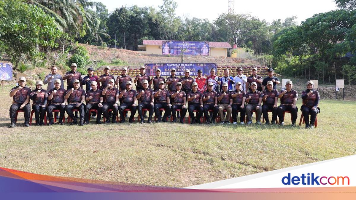 Buka Kejuaraan Menembak Piala Kapolda Sumsel, Irjen Sandi Nugroho Ingatkan Personel Bukan 'Superman' Tapi 'Super Team'