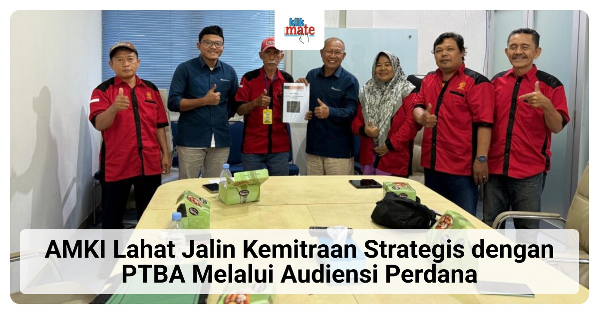 AMKI Lahat dan PTBA Jajaki Kemitraan Strategis untuk Sebarluaskan Informasi Publik yang Akurat