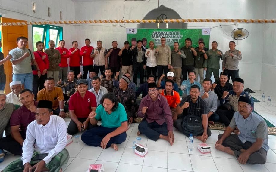 Komisi IV DPR RI dan Kemenhut Bekali Warga Aceh Tamiang Jadi Garda Terdepan Cegah Kebakaran Hutan