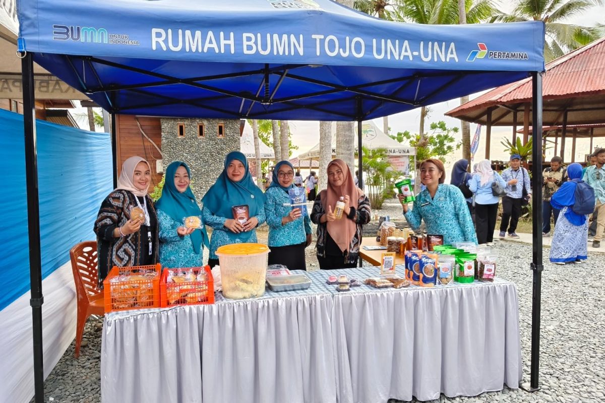 Rumah BUMN Pertamina Perkuat UMKM Lokal, 13 Pelaku Usaha Binaan Tembus Bazar Jambore di Tojo Una-Una
