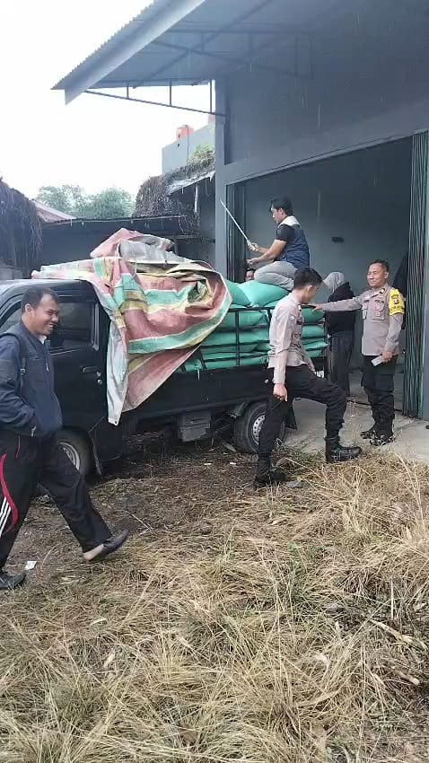 Polsek BTS Ulu Polres Musi Rawas Dampingi Petani Jual 5,65 Ton Jagung ke Bulog, Dukung Program Ketahanan Pangan
