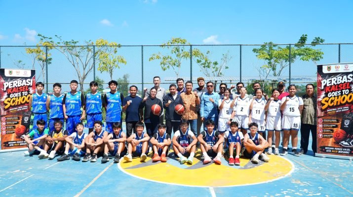 Perbasi Kalsel Gencar ke Sekolah, Pembinaan Atlet Basket Banua Dimulai dari Mitra Kasih Banjar