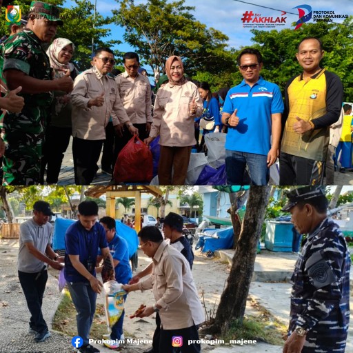 Peringati Hari Lingkungan Hidup Sedunia 2026, Pemkab Majene Tanam Pohon dan Bagikan Motor Sampah ke Komunitas