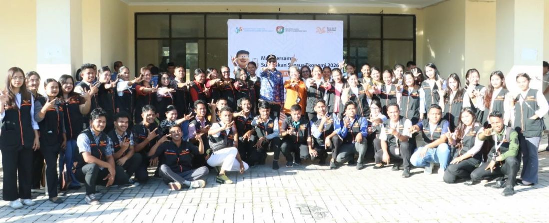 Wakil Bupati Sumba Barat Daya Canangkan Sensus Ekonomi 2026, 22.576 Unit Usaha Jadi Modal Awal Pemetaan Baru
