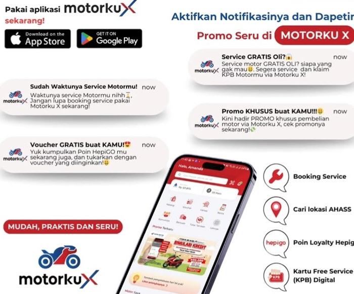 Servis Motor Honda di Palembang Kini Bisa Dijadwalkan Lewat HP, Astra Motor Sumsel Dorong Pemakaian Aplikasi MotorKu X