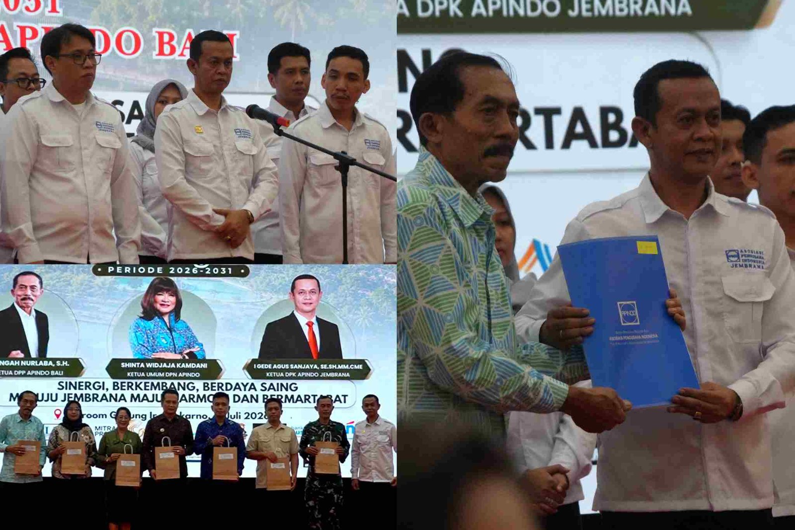 APINDO Jembrana Dilantik untuk Periode 2026-2031, Bupati Kembang Tekankan Peran Pengusaha Dorong Investasi dan Buka Lapangan Kerja