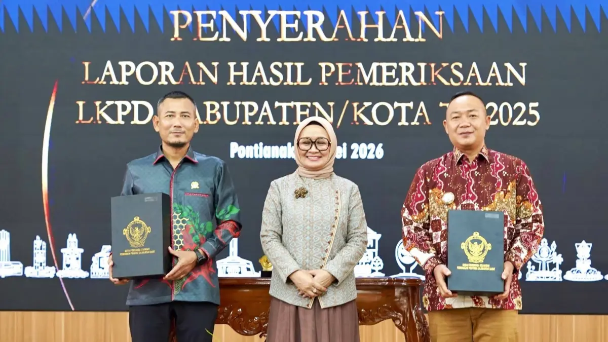 Pemkab Ketapang Kembali Raih Opini WTP ke-12 Berturut-turut dari BPK untuk LKPD 2025