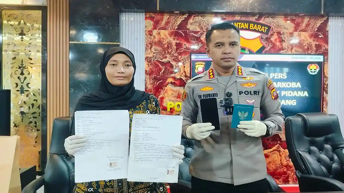 Polisi Gagalkan Modus Pernikahan Pesanan ke Cina di Pontianak, 2 Calo Ditangkap, Korban Dijanjikan Mahar Rp 40 Juta