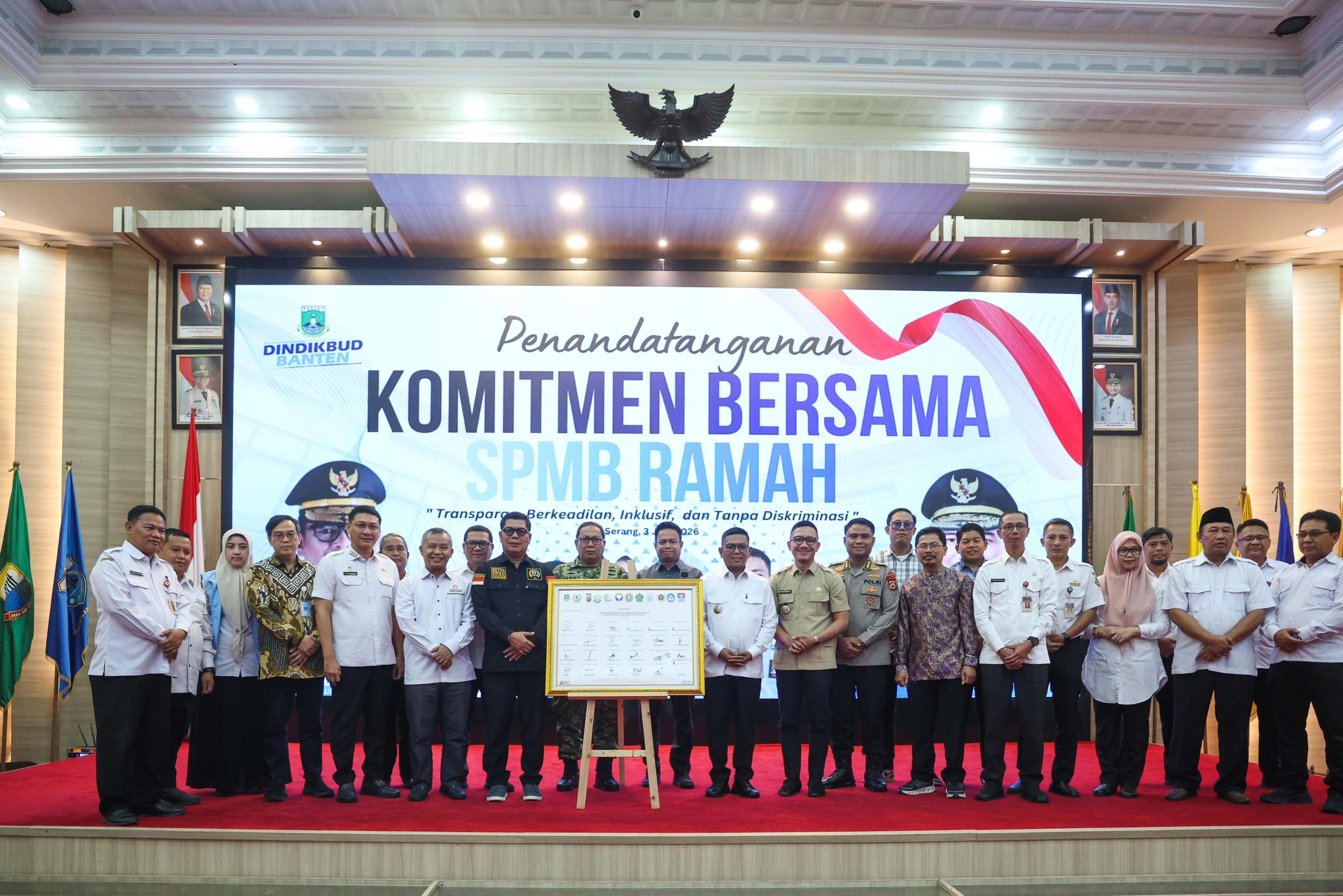 Gubernur Banten Andra Soni Teken Komitmen PPDB Ramah 2026-2027, Larang Titipan dan Pungli di 272 Sekolah Negeri